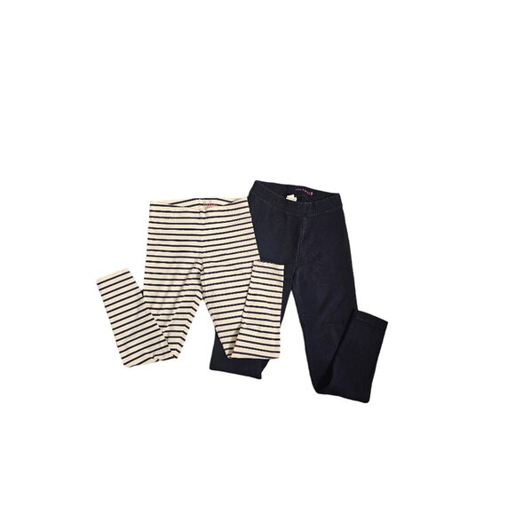 Boden Kids Cozy Leggings 9-10Y Striped & Solid Navy Crewcuts 12Y Bundle Cozy - Picture 5 of 5